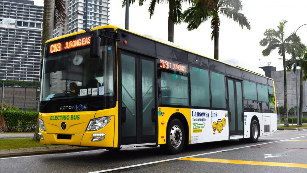 Causeway Link Introduces Its First Electric Buses On Cross-Border ...