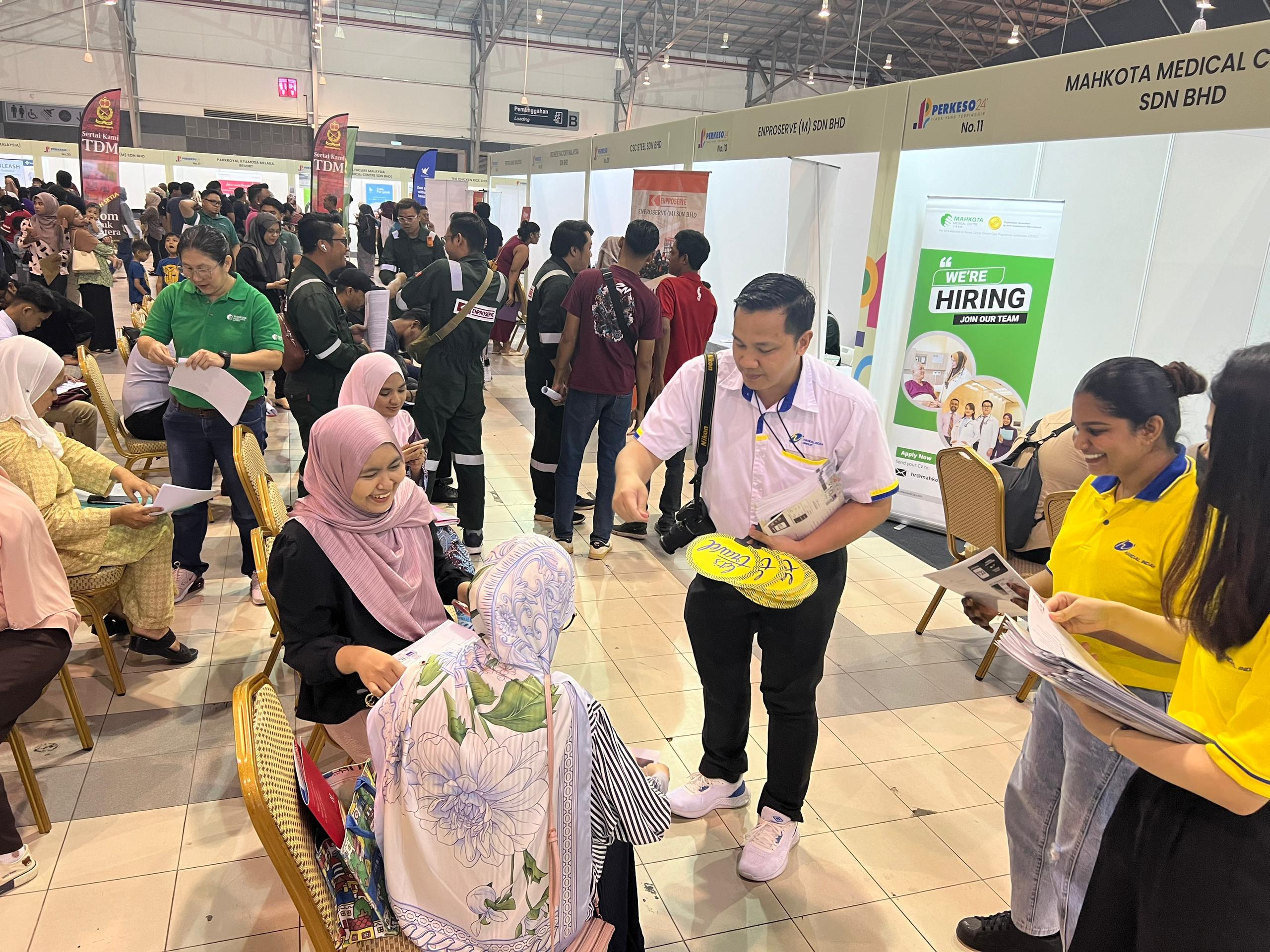 Handal Indah Opens Job Opportunities at Karnival Kerjaya MyFutureJobs Melaka CareerTrans 2024