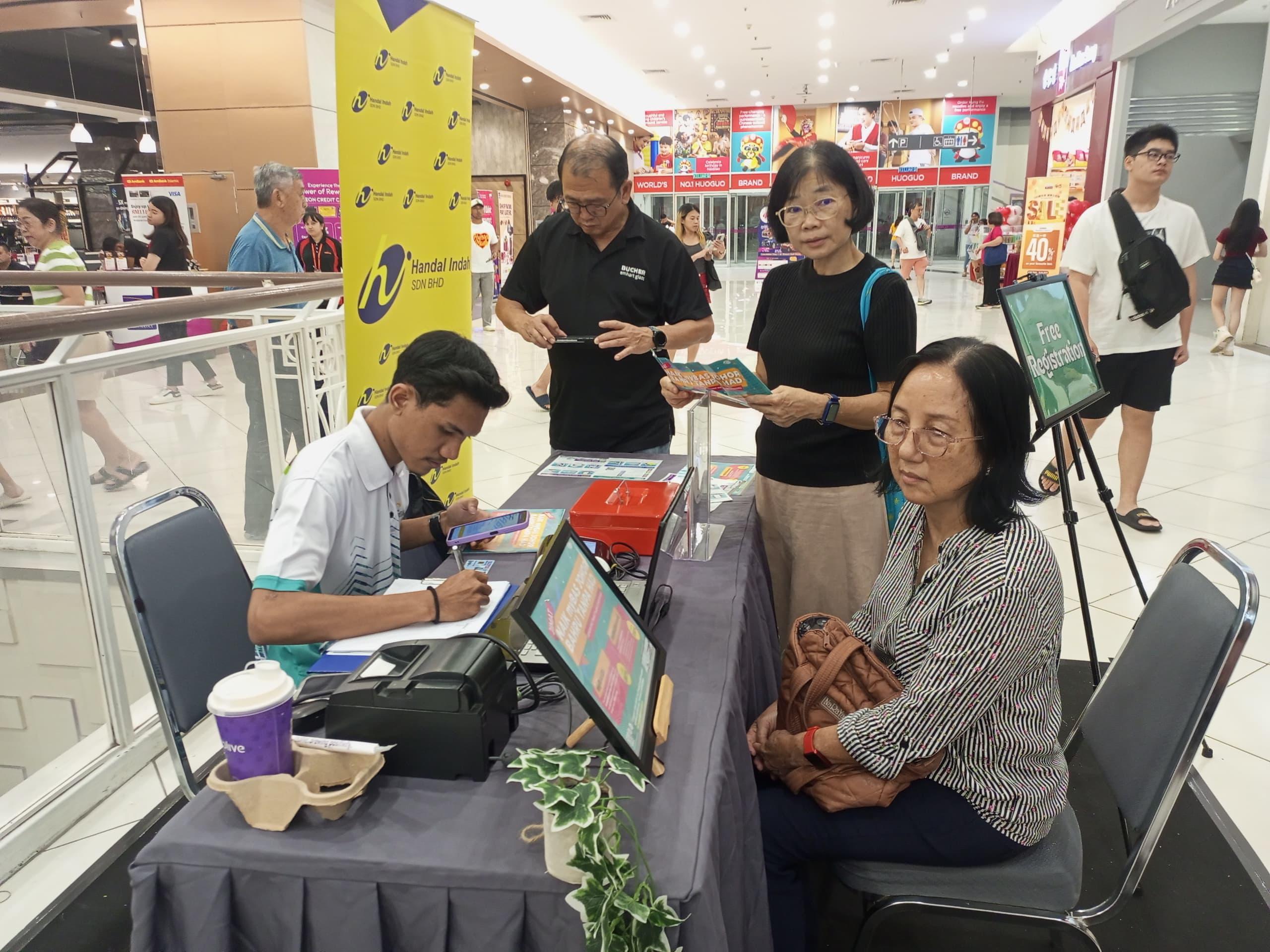 myBAS Johor Bahru Opens myBASKonsesi Registration at AEON Tebrau City Shopping Mall