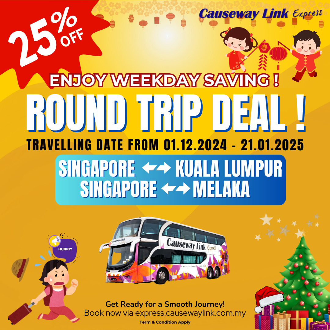 Weekday Savings Holiday Round Trip Deal