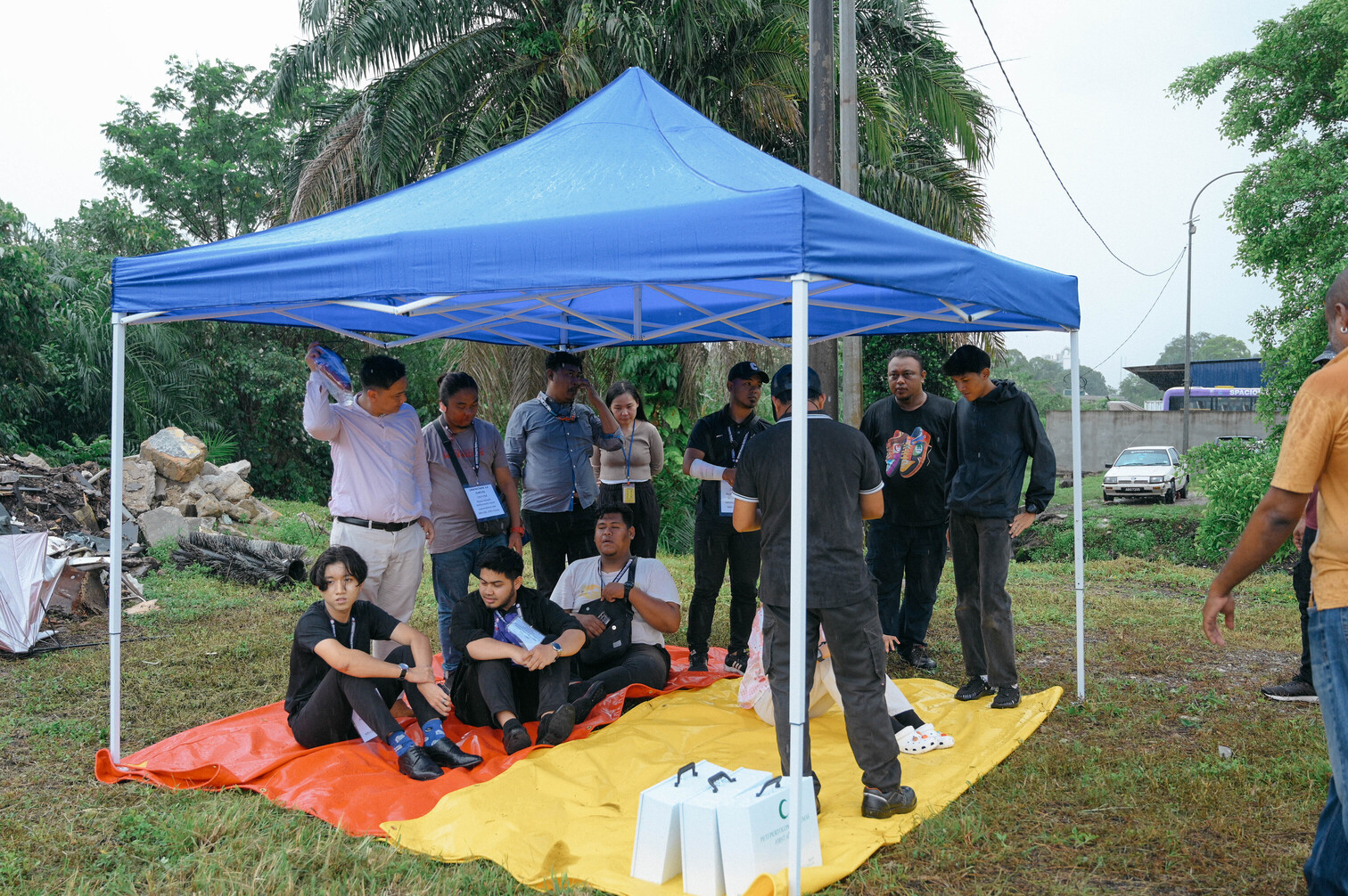 Handal Indah Sdn Bhd Supports KPJ Dato' Onn's Yellow Code Project with Collaborative Safety Drill